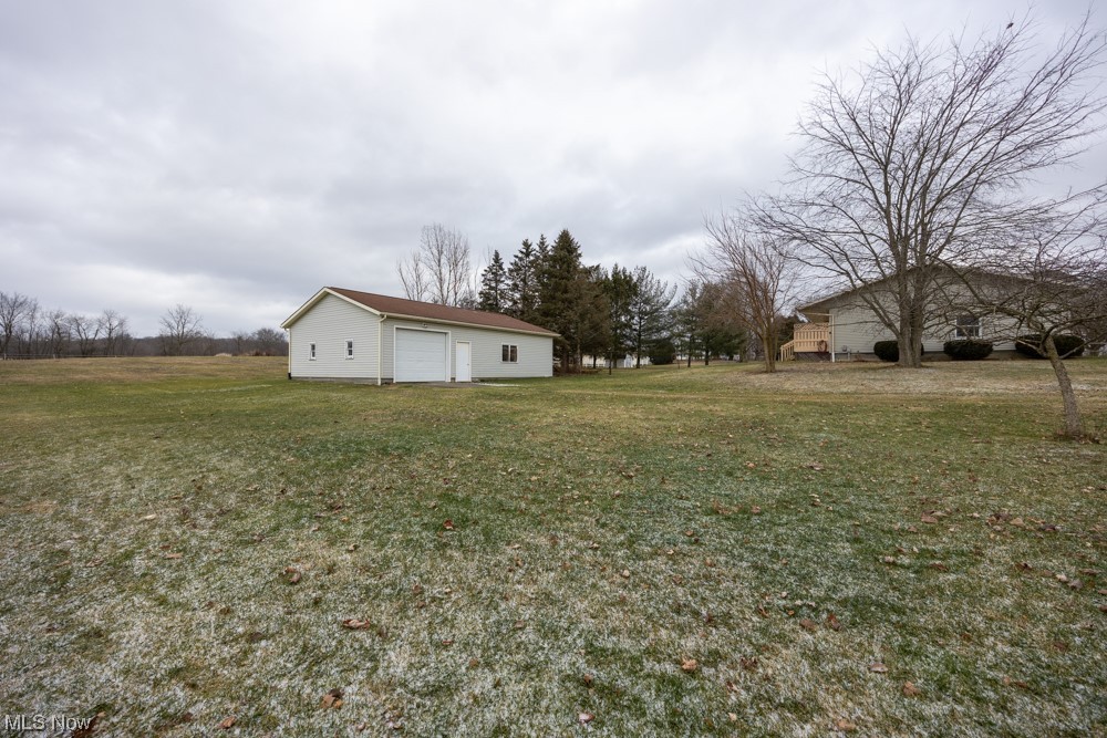 4251 Seville Road Seville, OH 44273 - Photo 3 of 20 View of yard featuring a pole barn