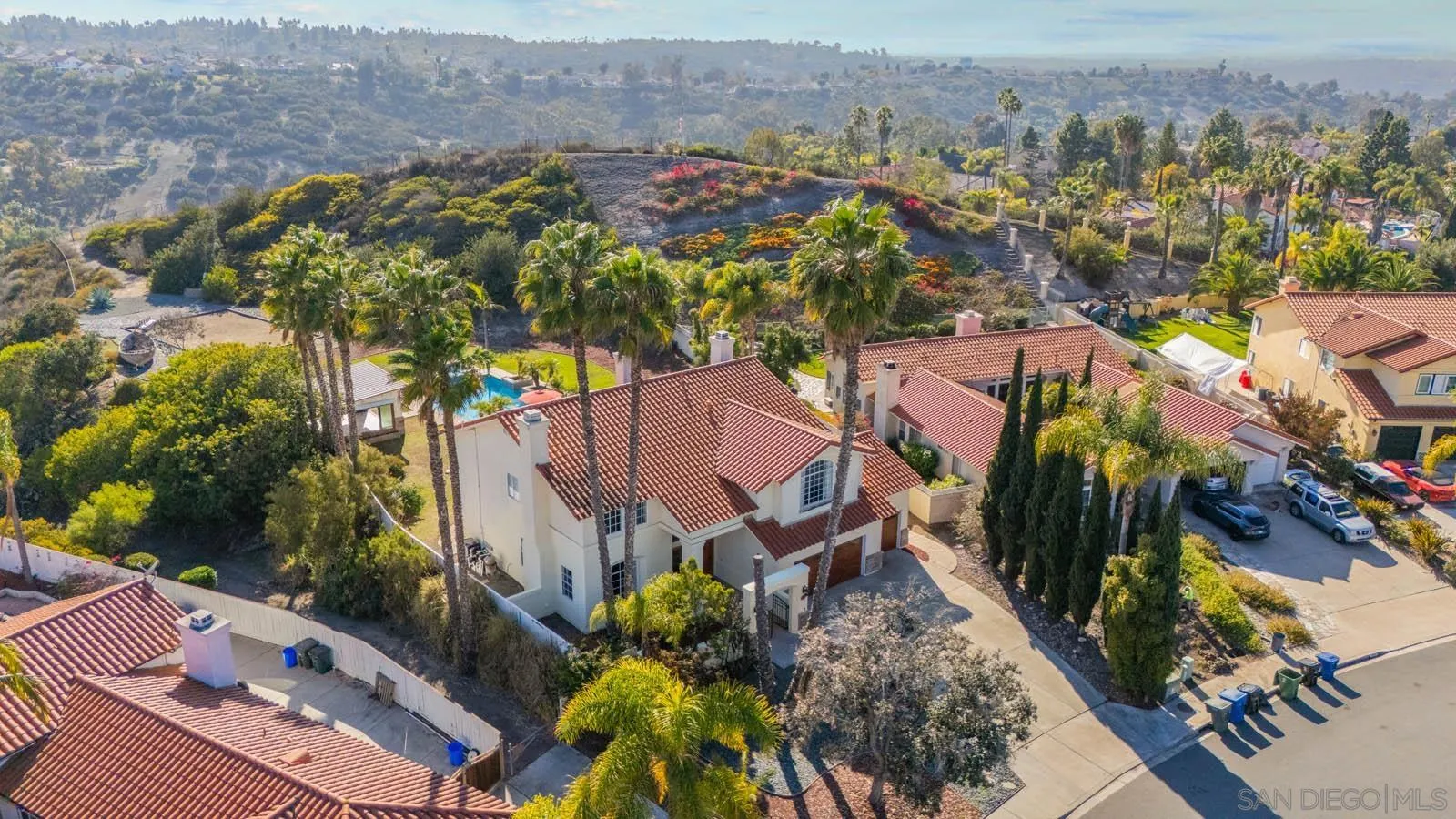 308 Crestview Drive Bonita, CA 91902 - Photo 3 of 37 an aerial view of residential houses with outdoor space