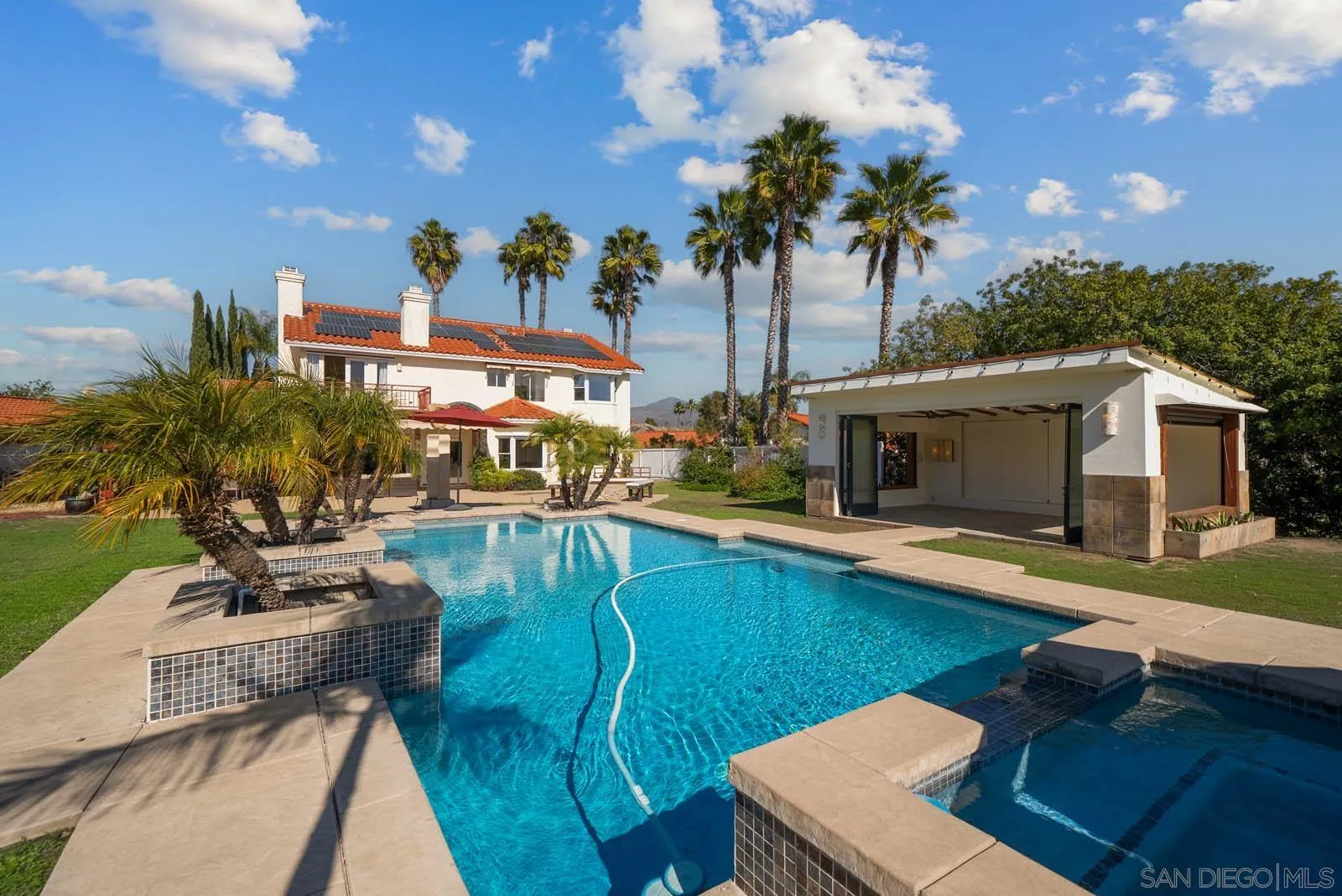 308 Crestview Drive Bonita, CA 91902 - Photo 34 of 37 a view of a house with swimming pool and sitting area