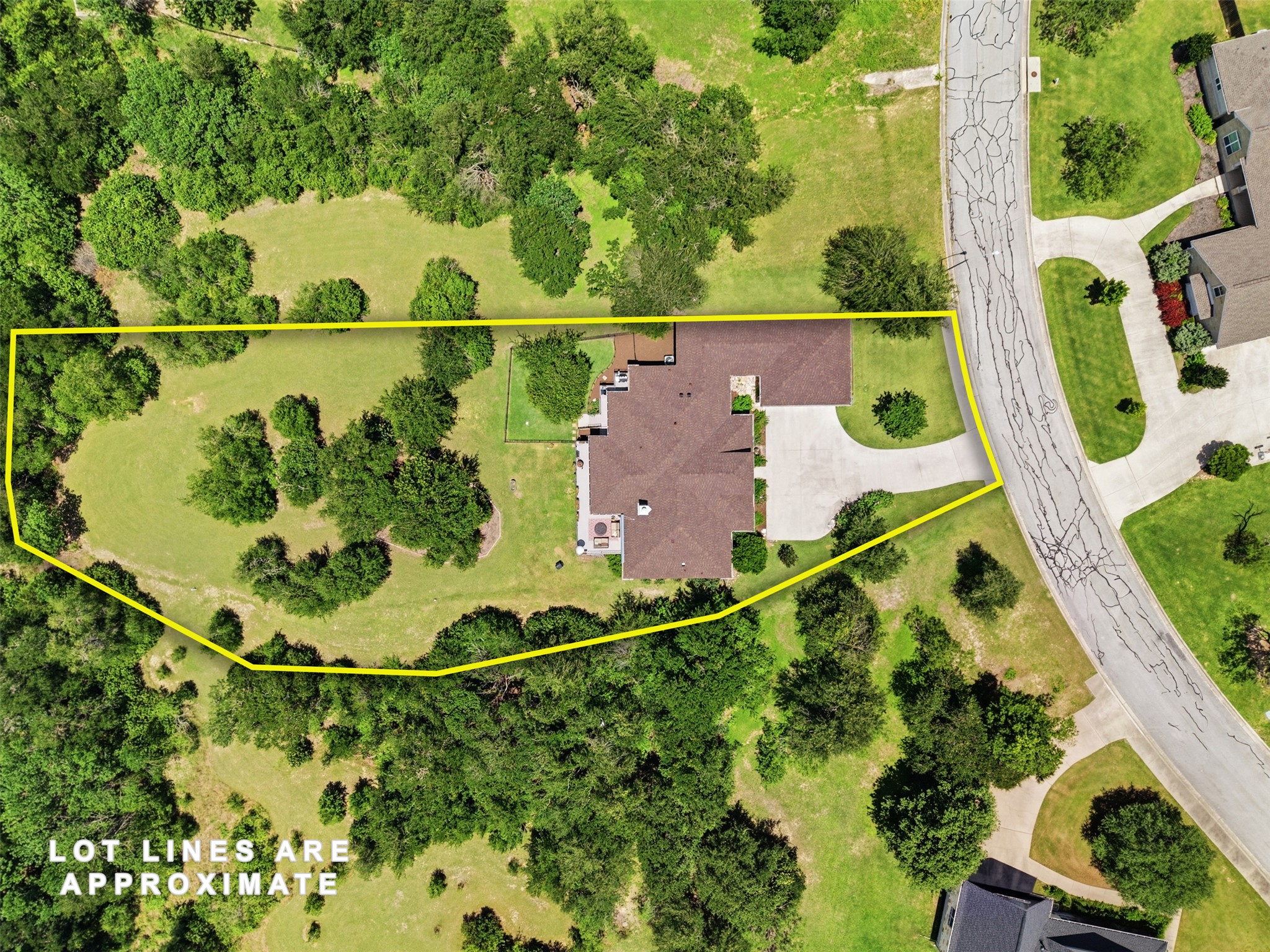 1804 Tanner Loop Taylor, TX 76574 - Photo 40 of 40 Mature trees and incredible privacy within a quiet, close-knit neighborhood with only about 29 homes, but conveniently located near Samsung Austin Semiconductor, Taylor Municipal Airport, and Mustang Creek Golf Course.