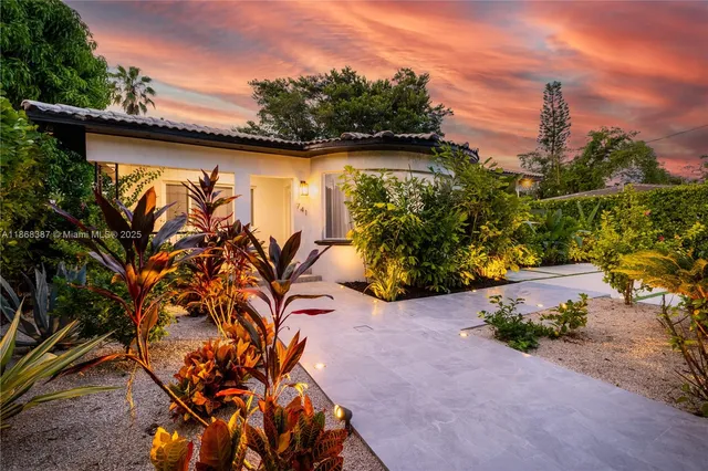 a street view with ocean view