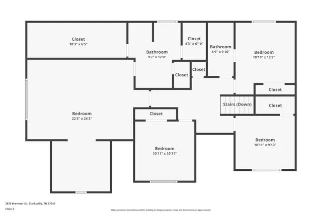 $2,150 | 2876 Brewster Drive, Clarksville, TN 37042