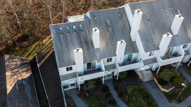a view of an outdoor sitting area