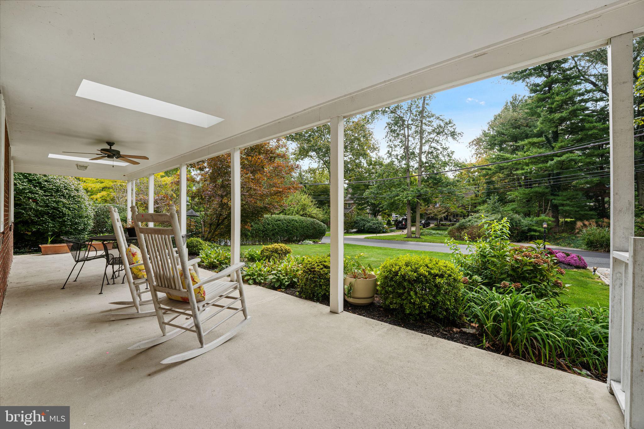 547 West Beechtree Lane Wayne, PA 19087 - Photo 5 of 31 View From Wrap Around Front Porch