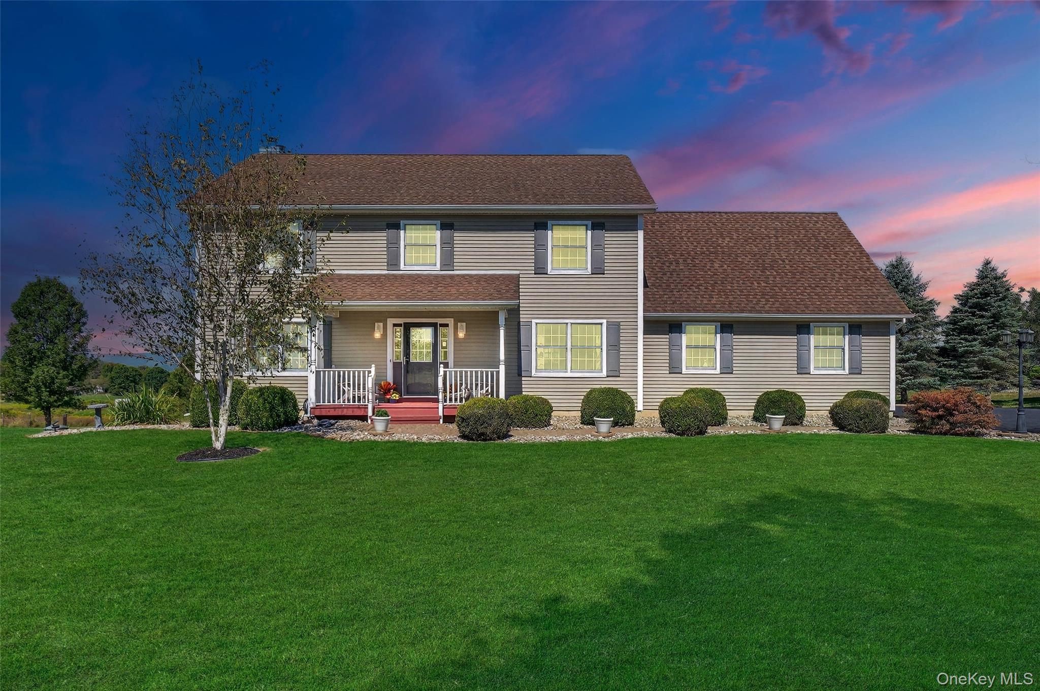 31 Trapps View Farm Road Wallkill, NY 12589 - Photo 1 of 1 a front view of a house with a garden