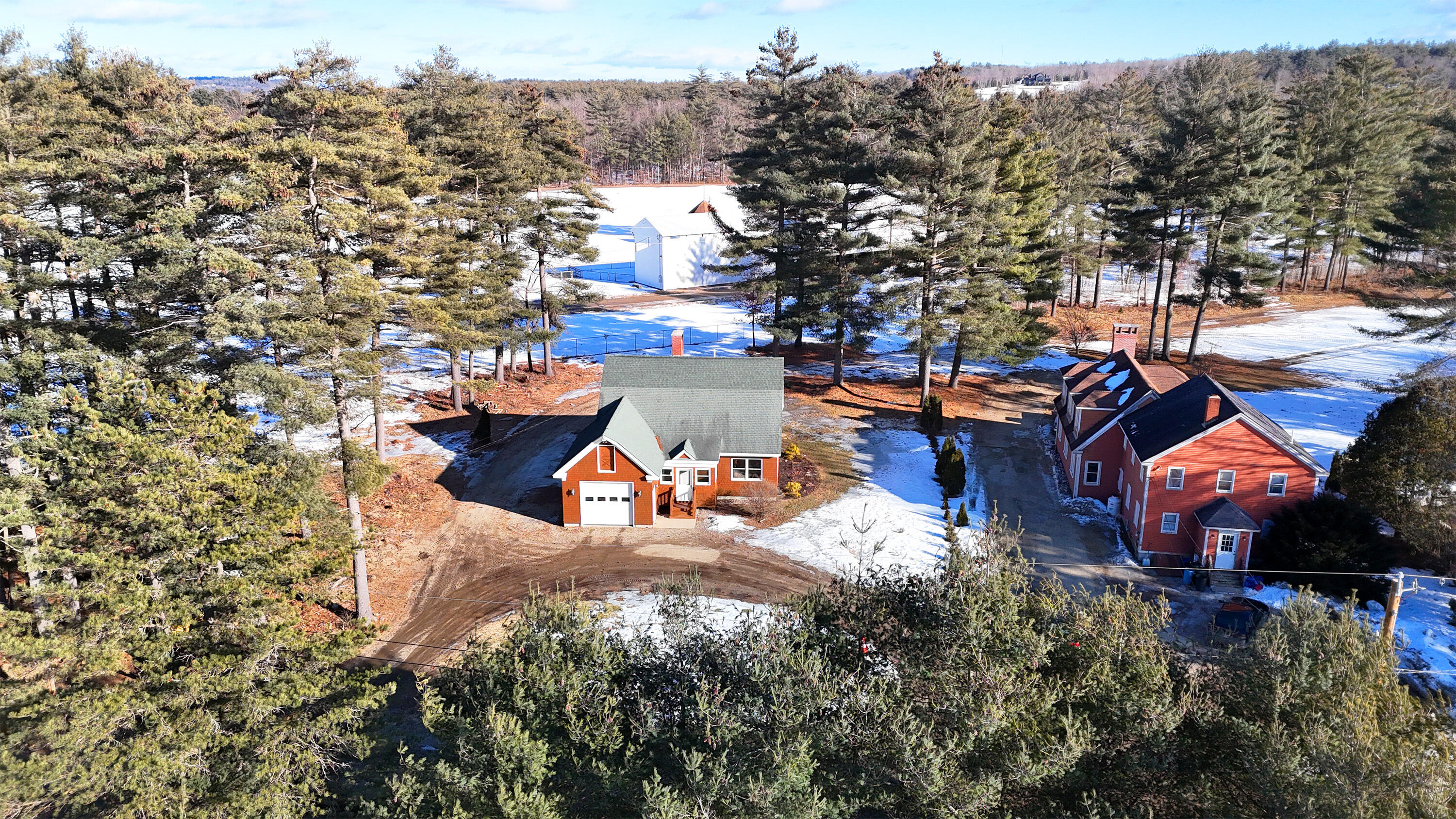 30 Old Pike Road Cornish, ME 04020 - Photo 4 of 29 Aerial