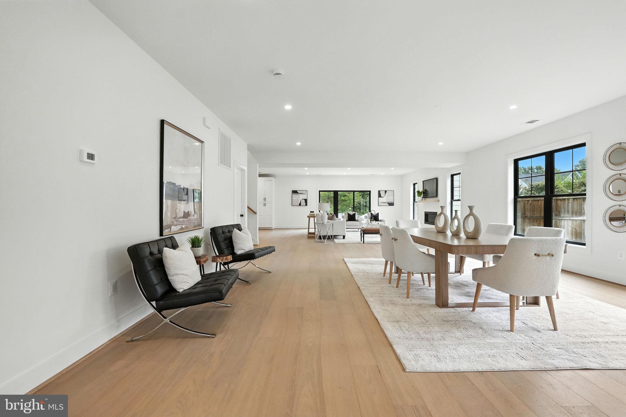 8118 Drayton Lane Springfield, VA 22151 - Photo 9 of 71 a living room with furniture and a table