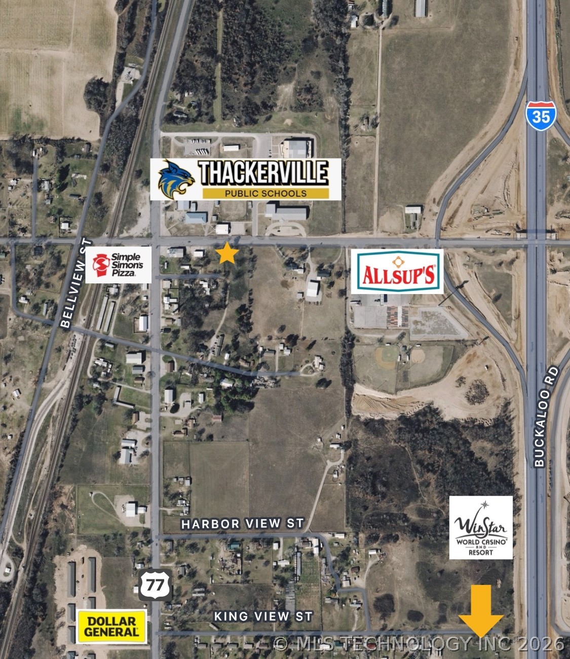 Hide-a-way Road Thackerville, OK 73459 - Photo 4 of 6 Gallery Image 4