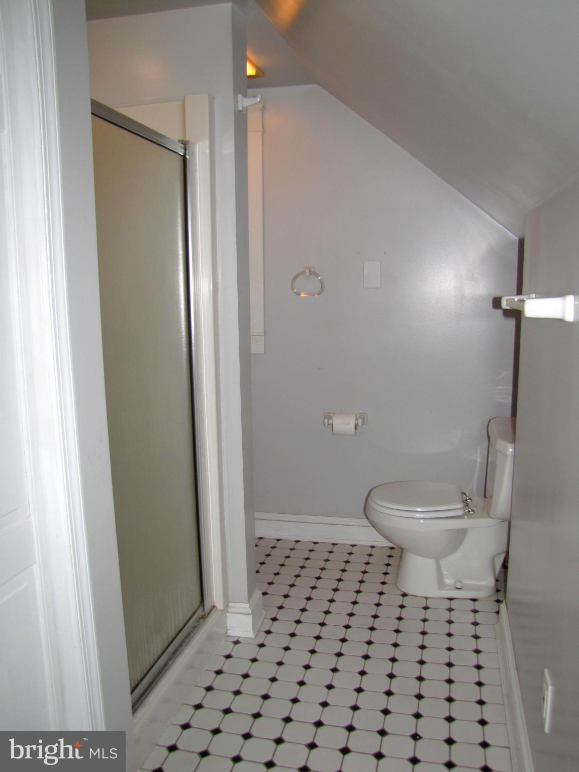41 Edmondson Ridge Road Baltimore, MD 21228 - Photo 26 of 30 a bathroom with a toilet and a shower