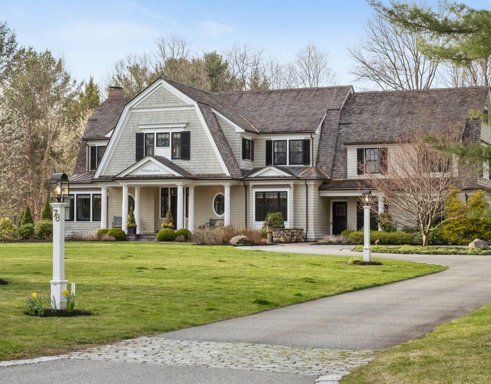 78 Nashoba Road Concord, MA 01742 - Photo 3 of 39 a front view of a house with a yard
