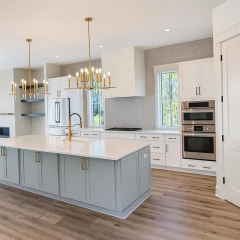 a bathroom with a bathtub and next to a window