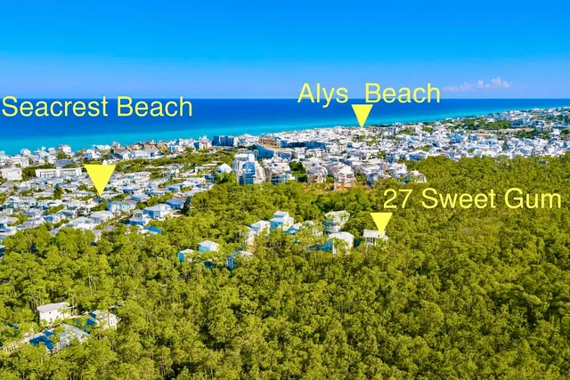 a view of wooden balcony