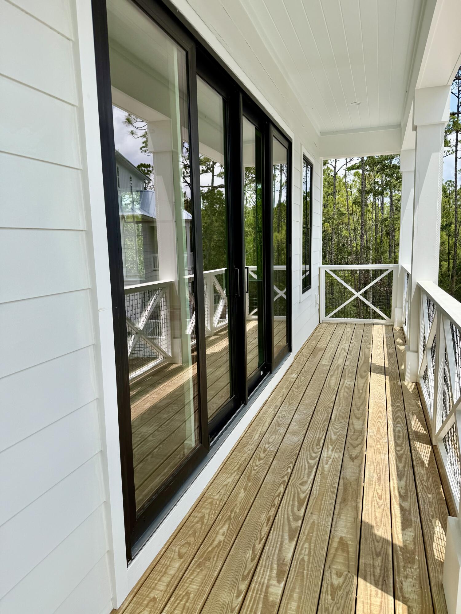 Lot 45 Sweet Gum Inlet Beach Inlet Beach, FL 32461 - Photo 49 of 56 a view of wooden balcony