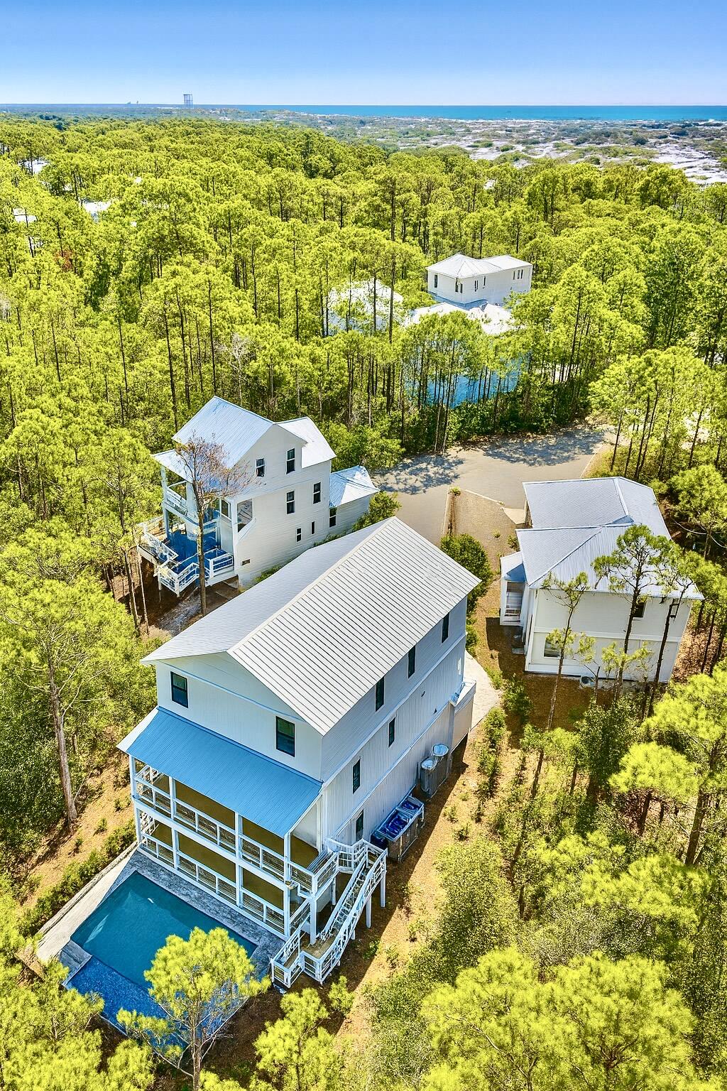 Lot 45 Sweet Gum Inlet Beach Inlet Beach, FL 32461 - Photo 7 of 56 an aerial view of residential houses with outdoor space