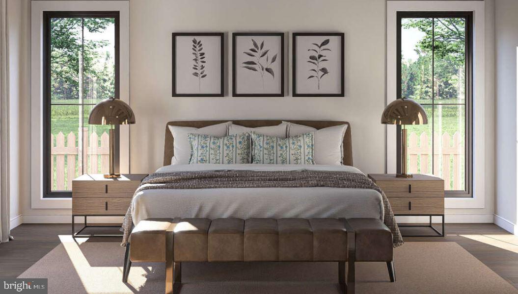 Lutz Road Stewartstown, PA 17363 - Photo 8 of 10 a bedroom with a bed and a large window