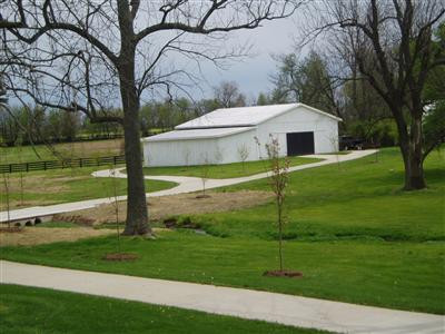3495 Huntertown Road Versailles, KY 40383 - Photo 2 of 20 Three Stall Horse Barn with New Office/