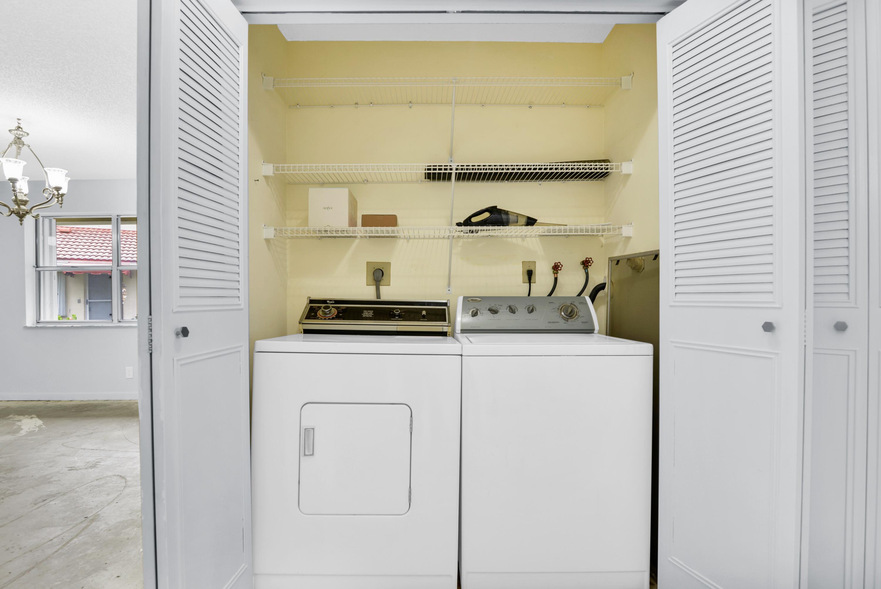 6371 Boca Circle Boca Raton, FL 33433 - Photo 46 of 54 Full Size Washer/Dryer