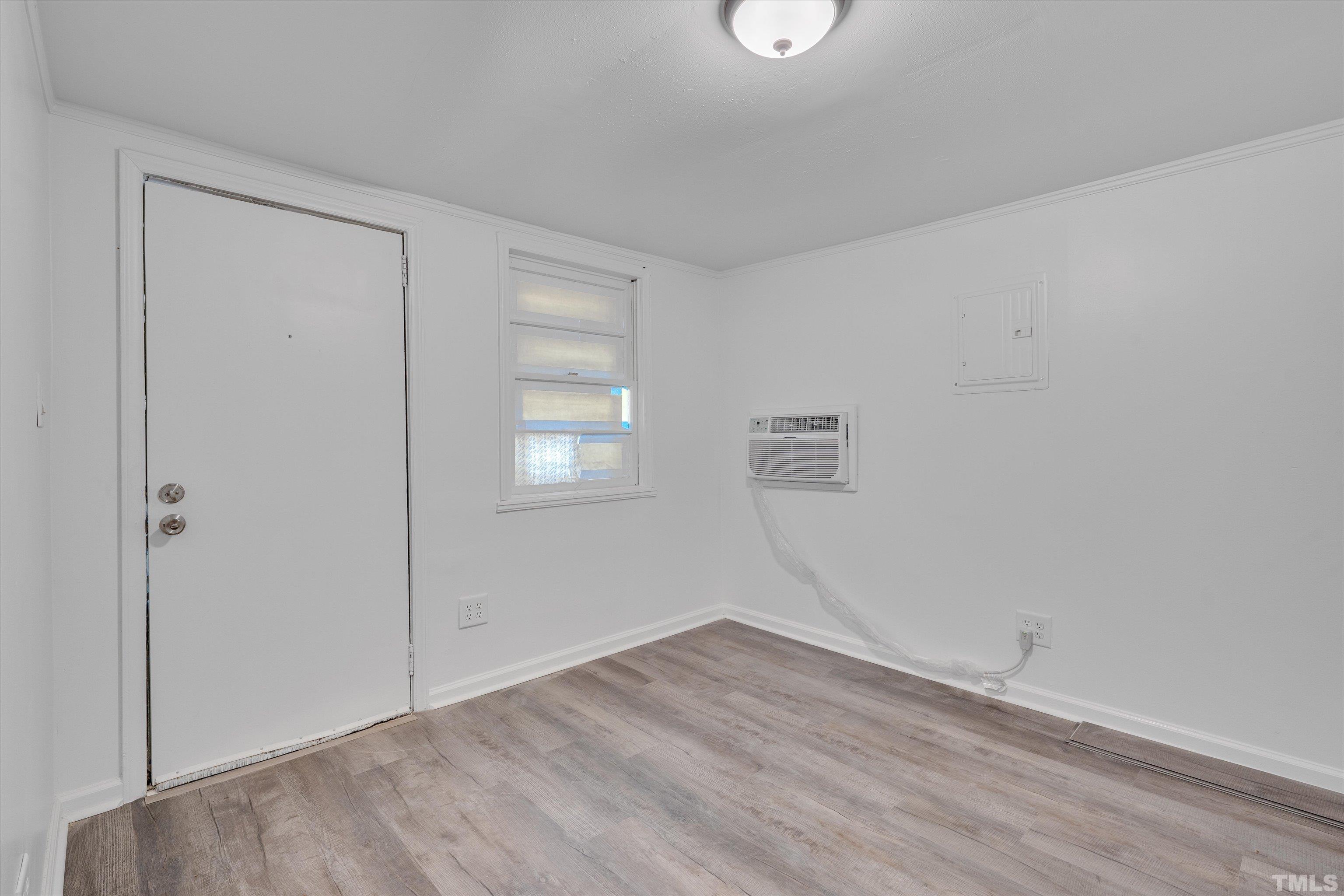308 South Mineral Springs Road Durham, NC 27703 - Photo 32 of 42 wooden floor in an empty room