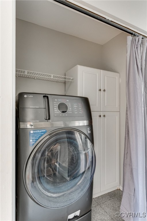 12262 Church Road Henrico, VA 23233 - Photo 24 of 50 Clothes washing area with cabinet space and washer