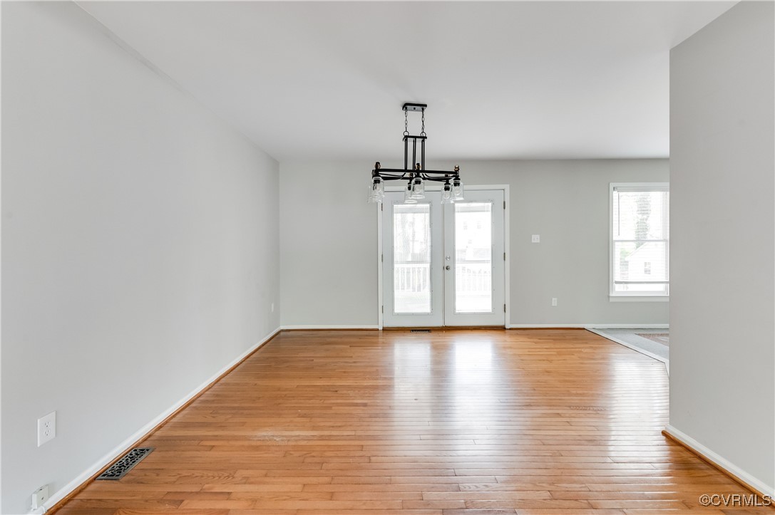 12262 Church Road Henrico, VA 23233 - Photo 8 of 50 Unfurnished dining area featuring light wood-type