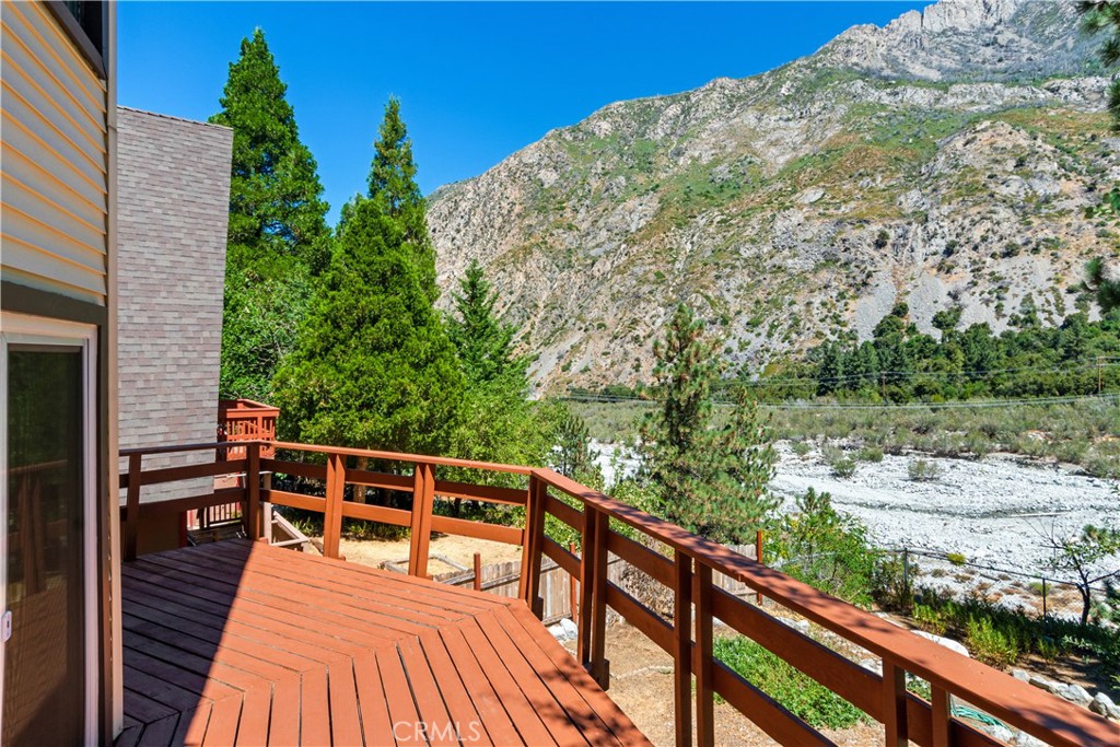 39444 Canyon Drive Forest Falls, CA 92339 - Photo 4 of 28 a balcony view with two chairs