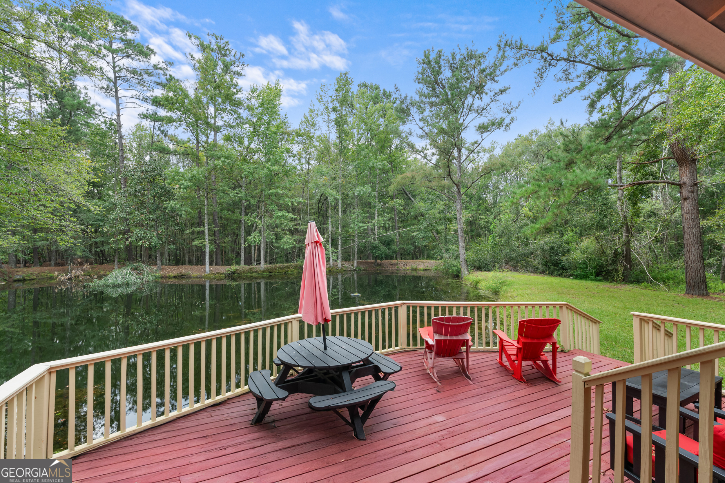 3770 Hill Road Metter, GA 30439 - Photo 24 of 32 a view of deck with furniture and garden