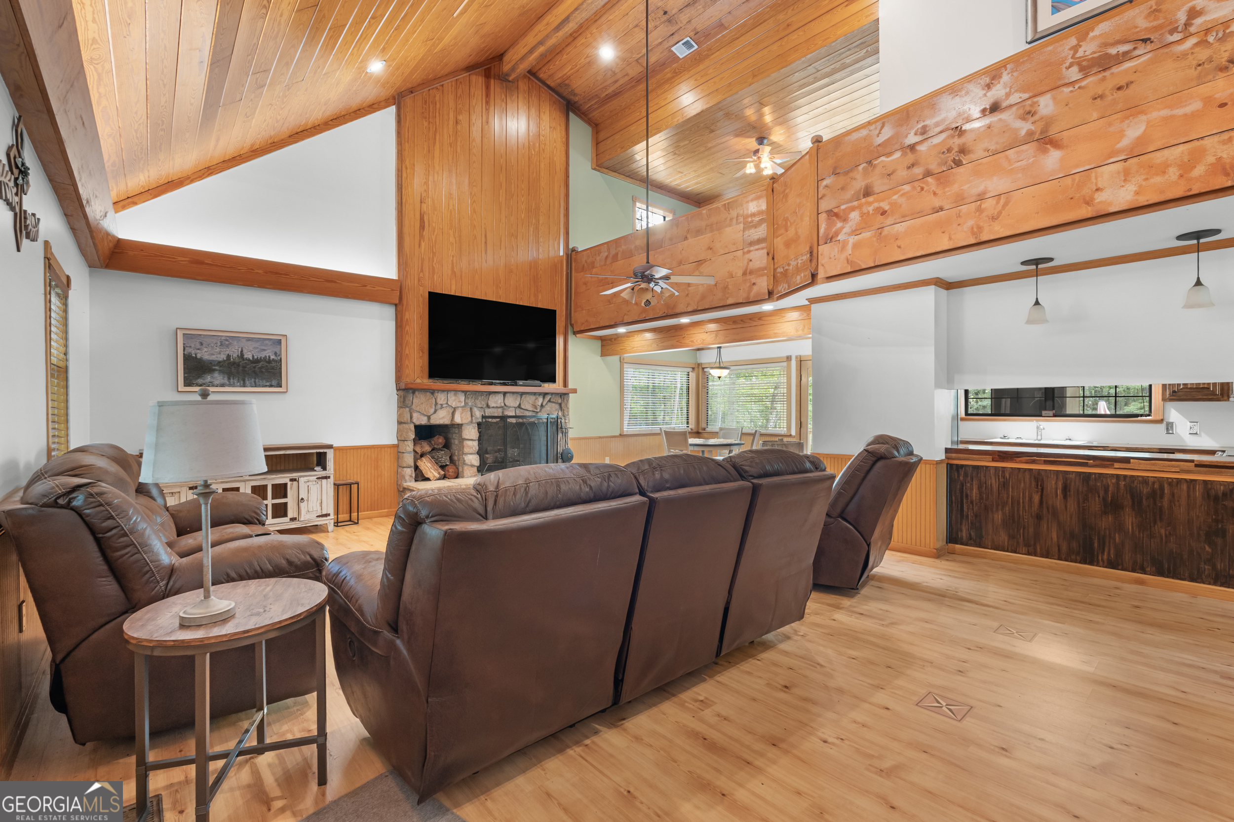 3770 Hill Road Metter, GA 30439 - Photo 5 of 32 a living room with furniture and a flat screen tv