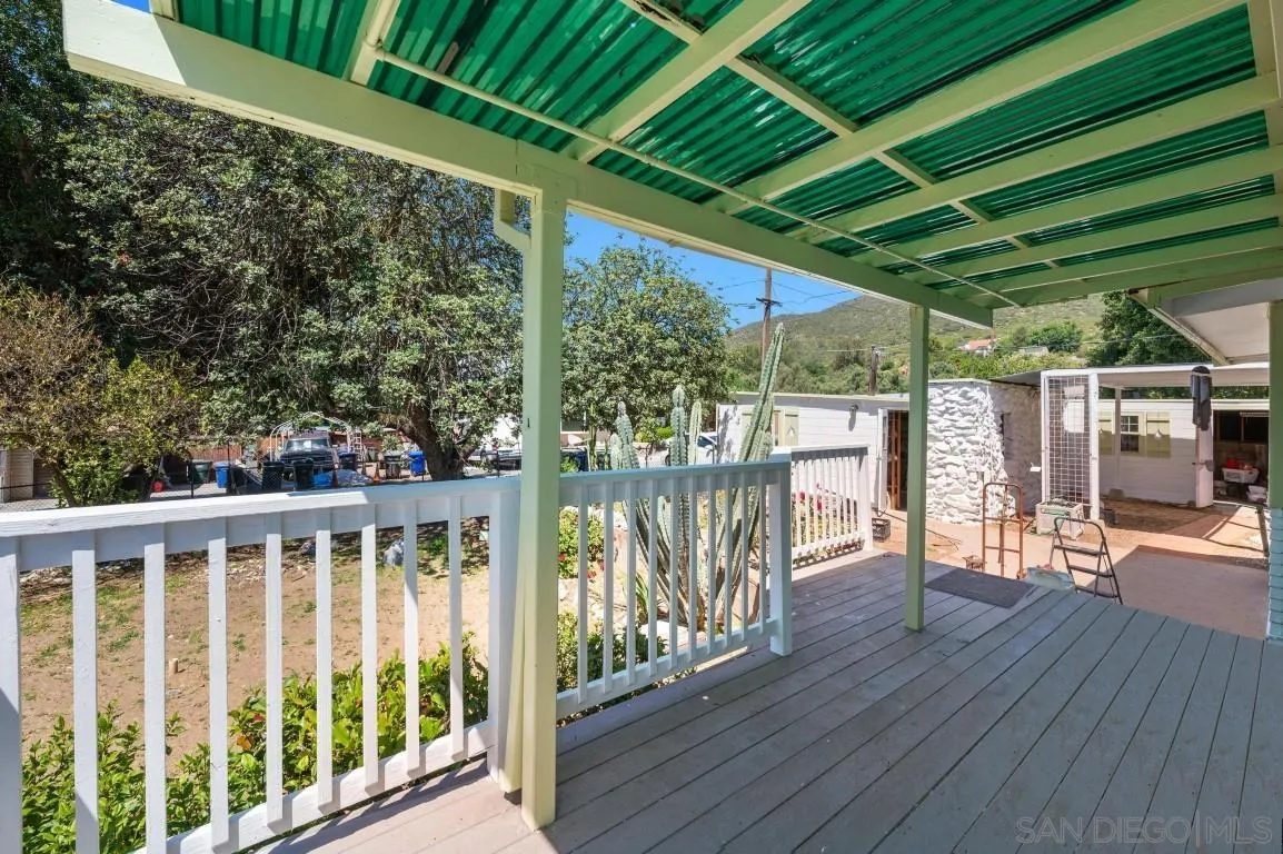 155 Willowside Terrace Alpine, CA 91901 - Photo 23 of 38 a view of a balcony with wooden floor