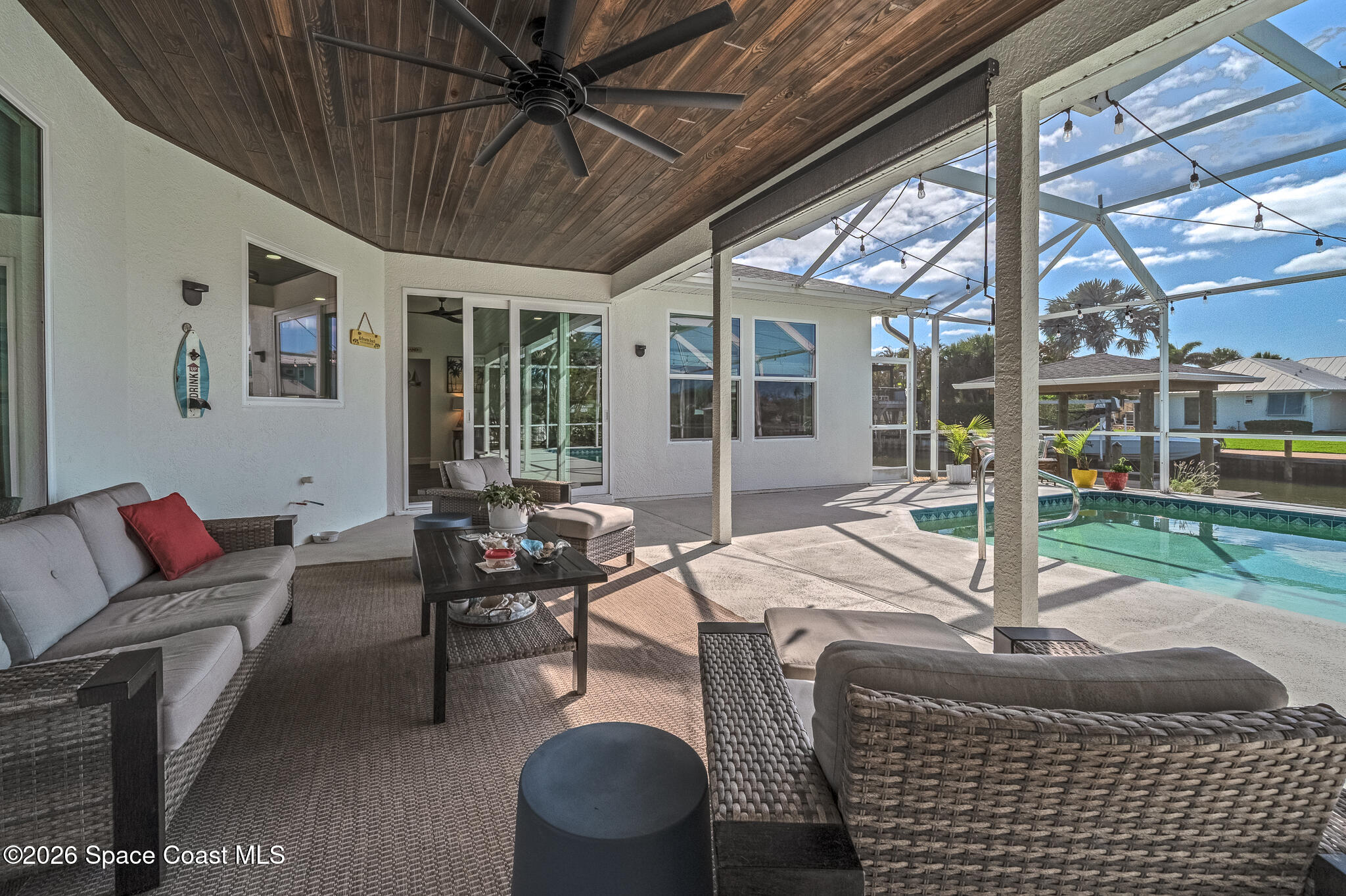 447 Sandy Key Melbourne Beach, FL 32951 - Photo 6 of 94 a living room with furniture