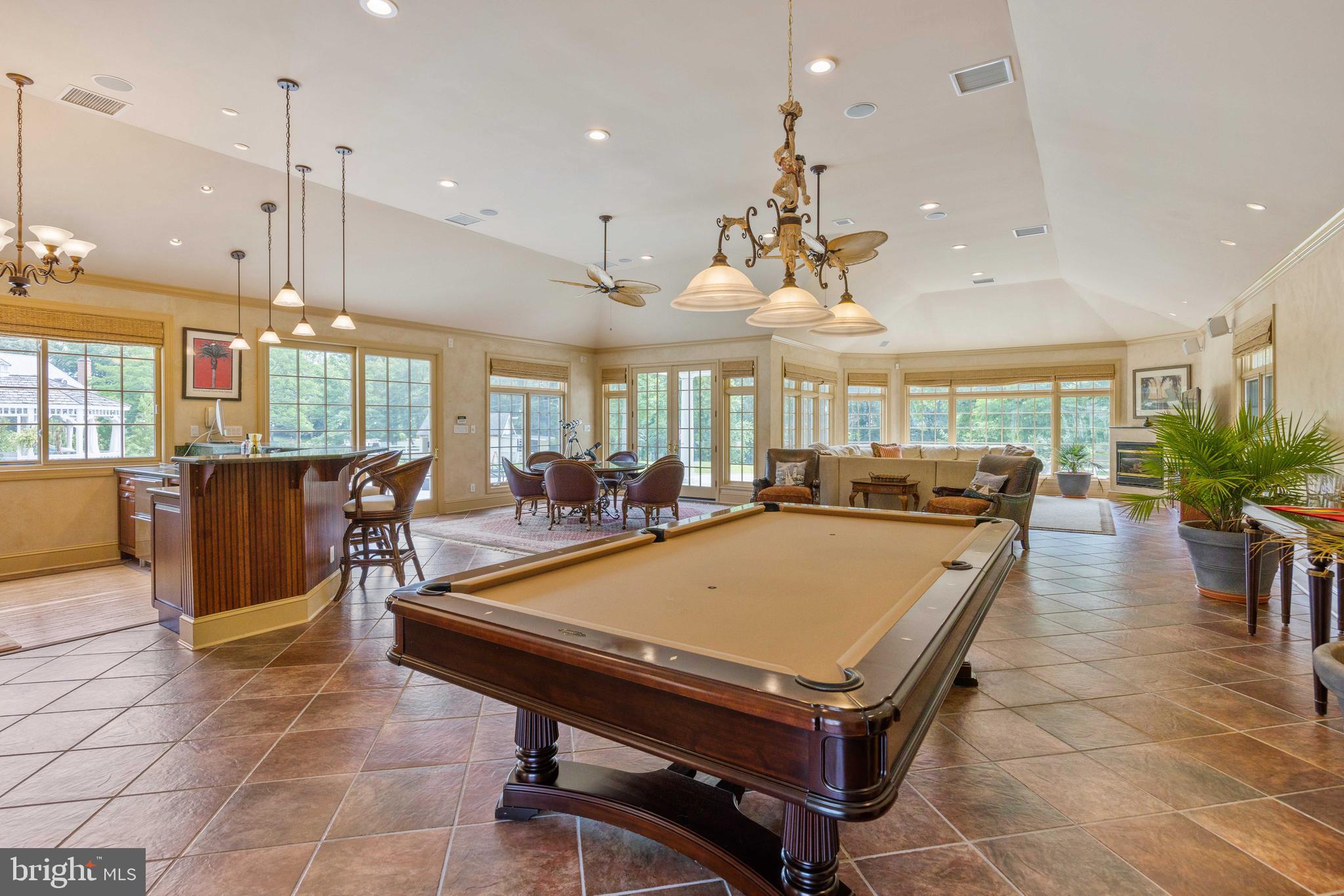 3054 Rundelac Road Annapolis, MD 21403 - Photo 15 of 38 Game room with full bar, dining and living room