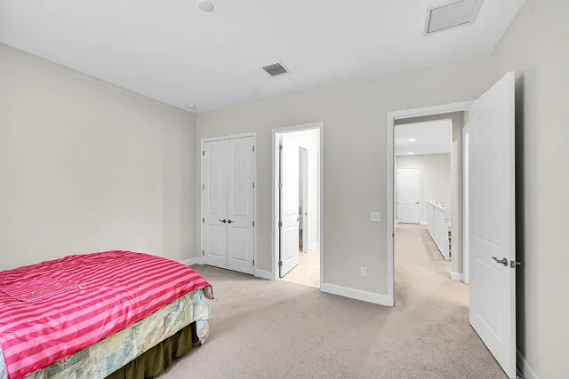 a yard with lots of green space