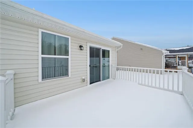 a view of a house with a window