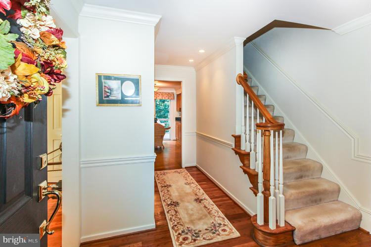 2600 Penny Royal Lane Reston, VA 20191 - Photo 5 of 30 a view of entryway with wooden floor