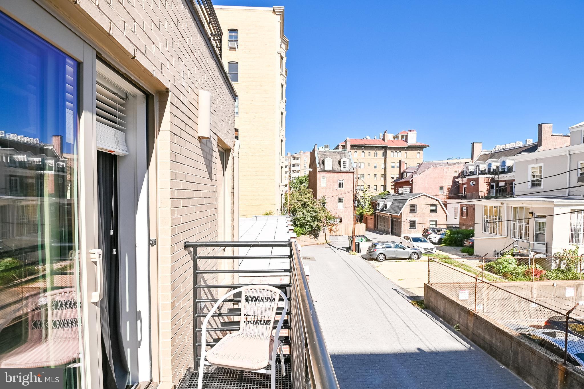 2012 Kalorama Road Northwest, Unit 8 Washington, DC 20009 - Photo 28 of 45 a view of a balcony with city view