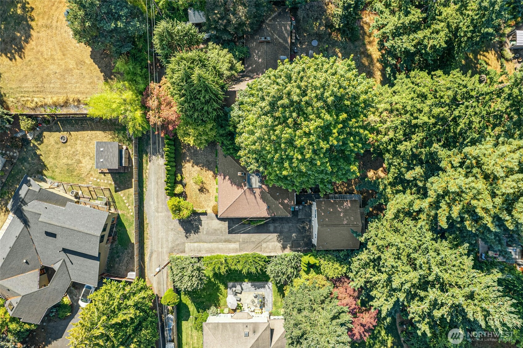 22010 Brier Road Brier, WA 98036 - Photo 32 of 34 an aerial view of a house with a yard