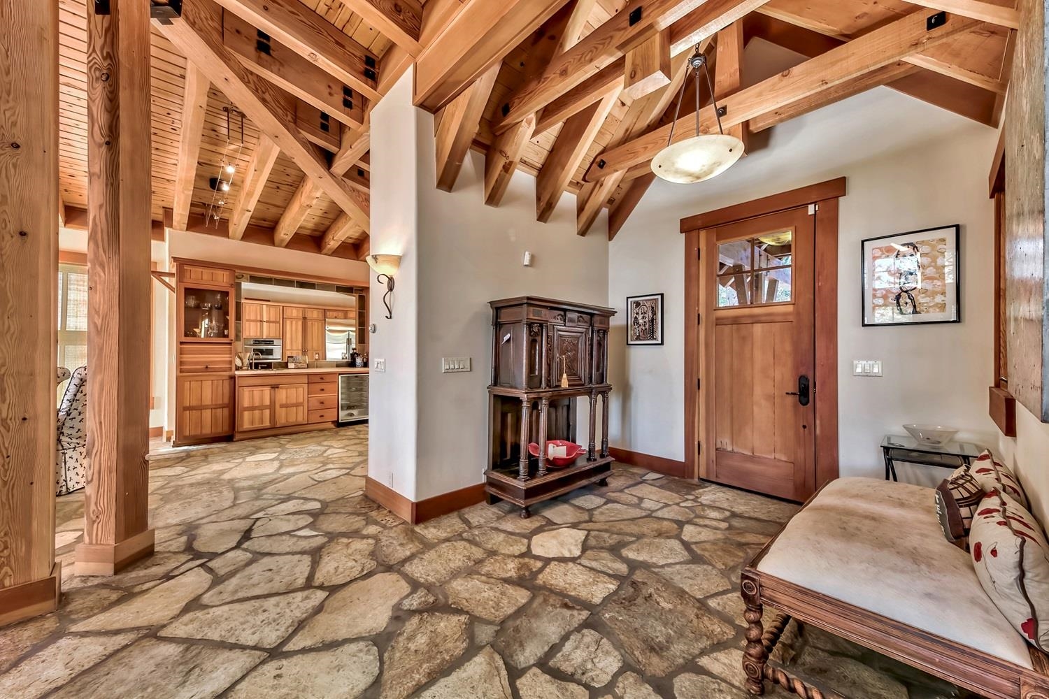120 Bob Watson Truckee, CA 96161 - Photo 9 of 21 a view of an entryway with a workspace