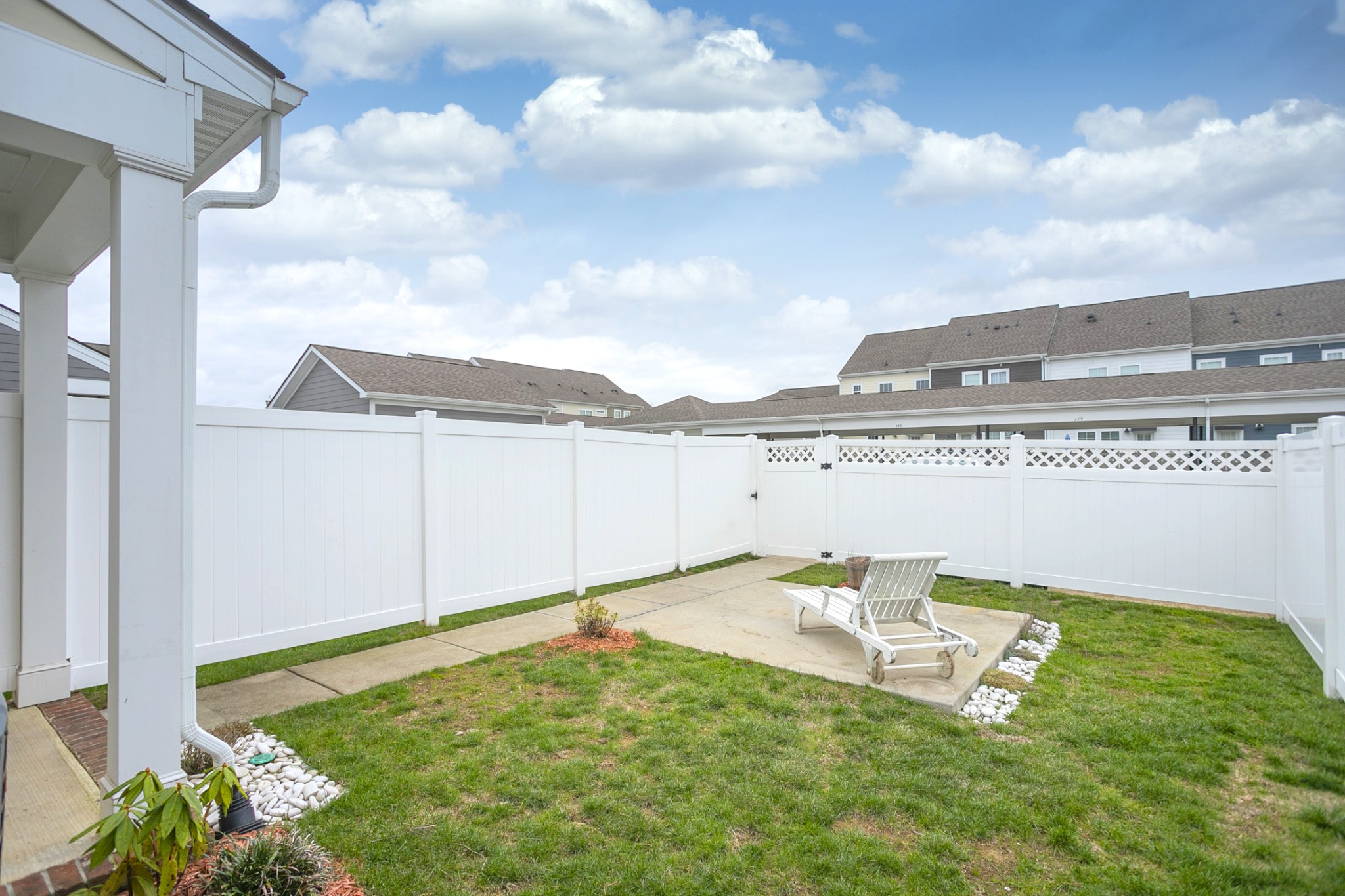 145 Mary Ann Circle Spring Hill, TN 37174 - Photo 24 of 36 a view of a terrace with a garden