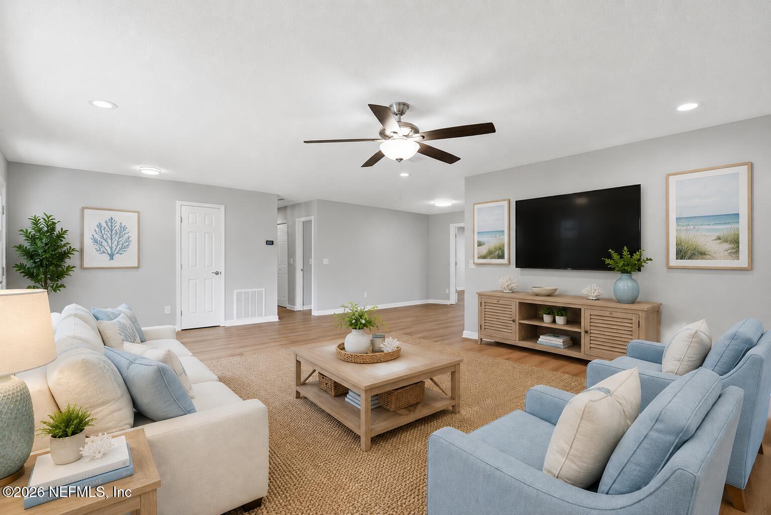 12473 Attrill Road Jacksonville, FL 32258 - Photo 3 of 41 3_Living Room - Virtually Staged