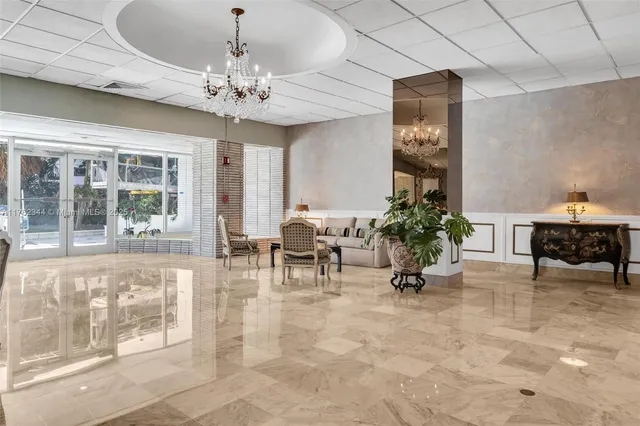 a view of a park with slide