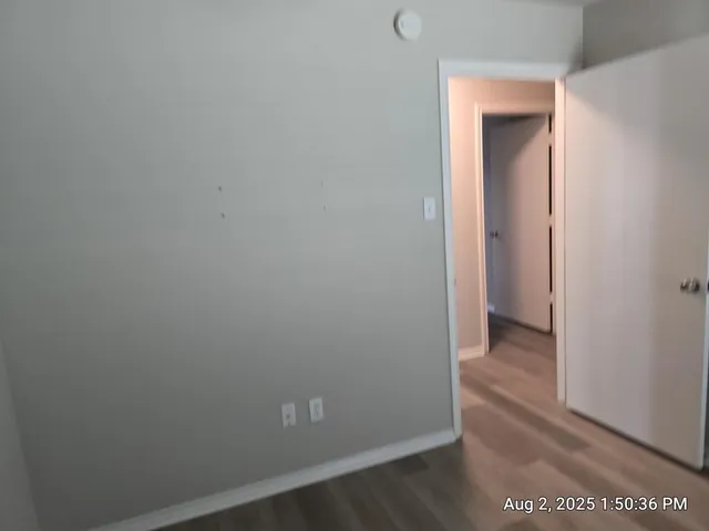 a view of a room with closet