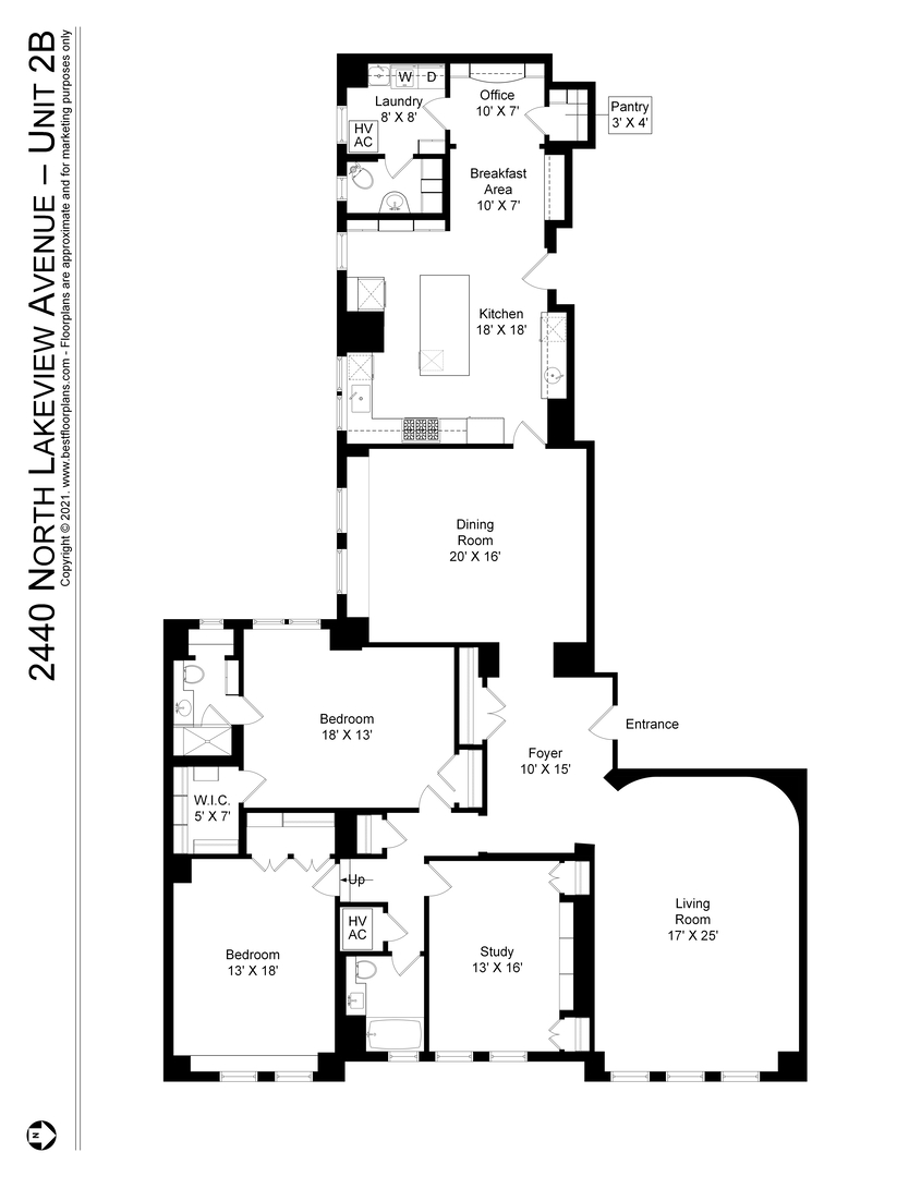 2440 North Lakeview Avenue, Unit 2B Chicago, IL 60614 - Photo 25 of 25