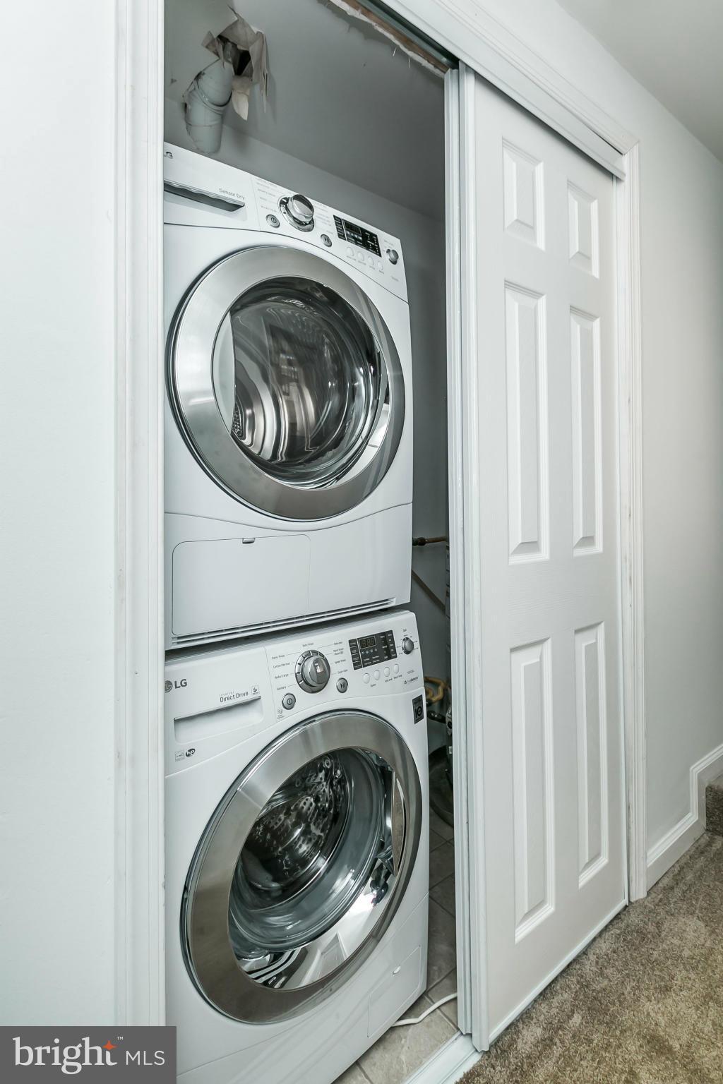 718 South Port Street Baltimore, MD 21224 - Photo 22 of 25 Bedroom Level Laundry