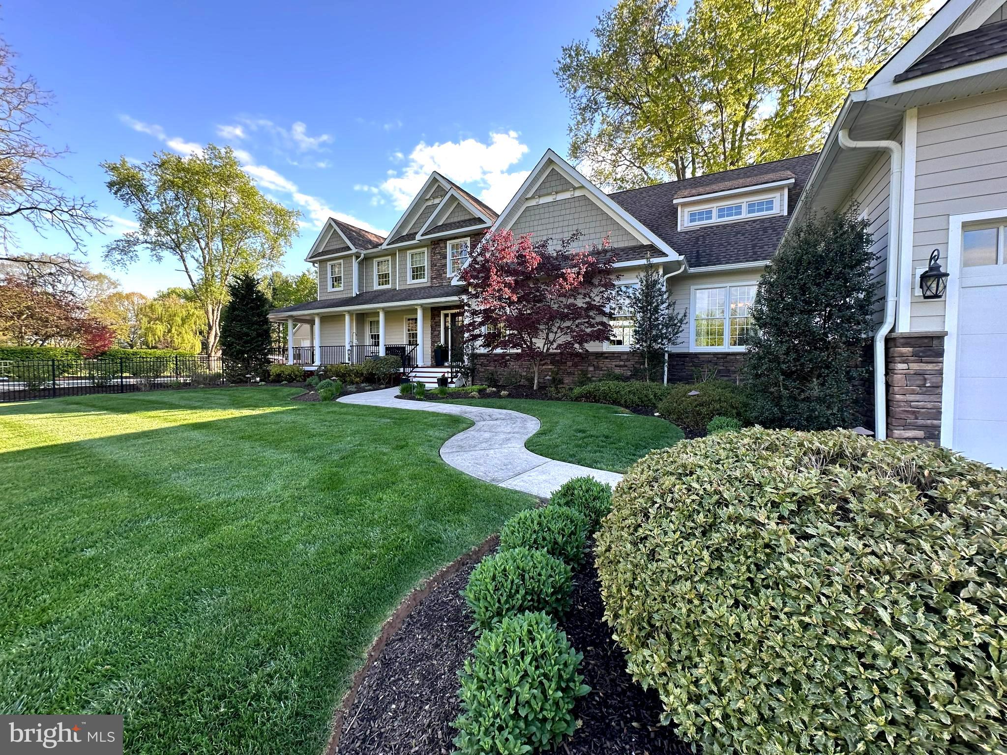 5389 Carversville Road Doylestown, PA 18902 - Photo 2 of 4 Impeccable Landscaping