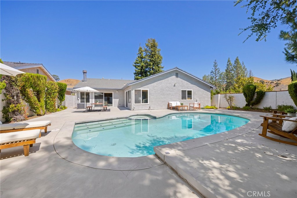 26017 Redbluff Drive Calabasas, CA 91302 - Photo 24 of 29 a view of a house with backyard