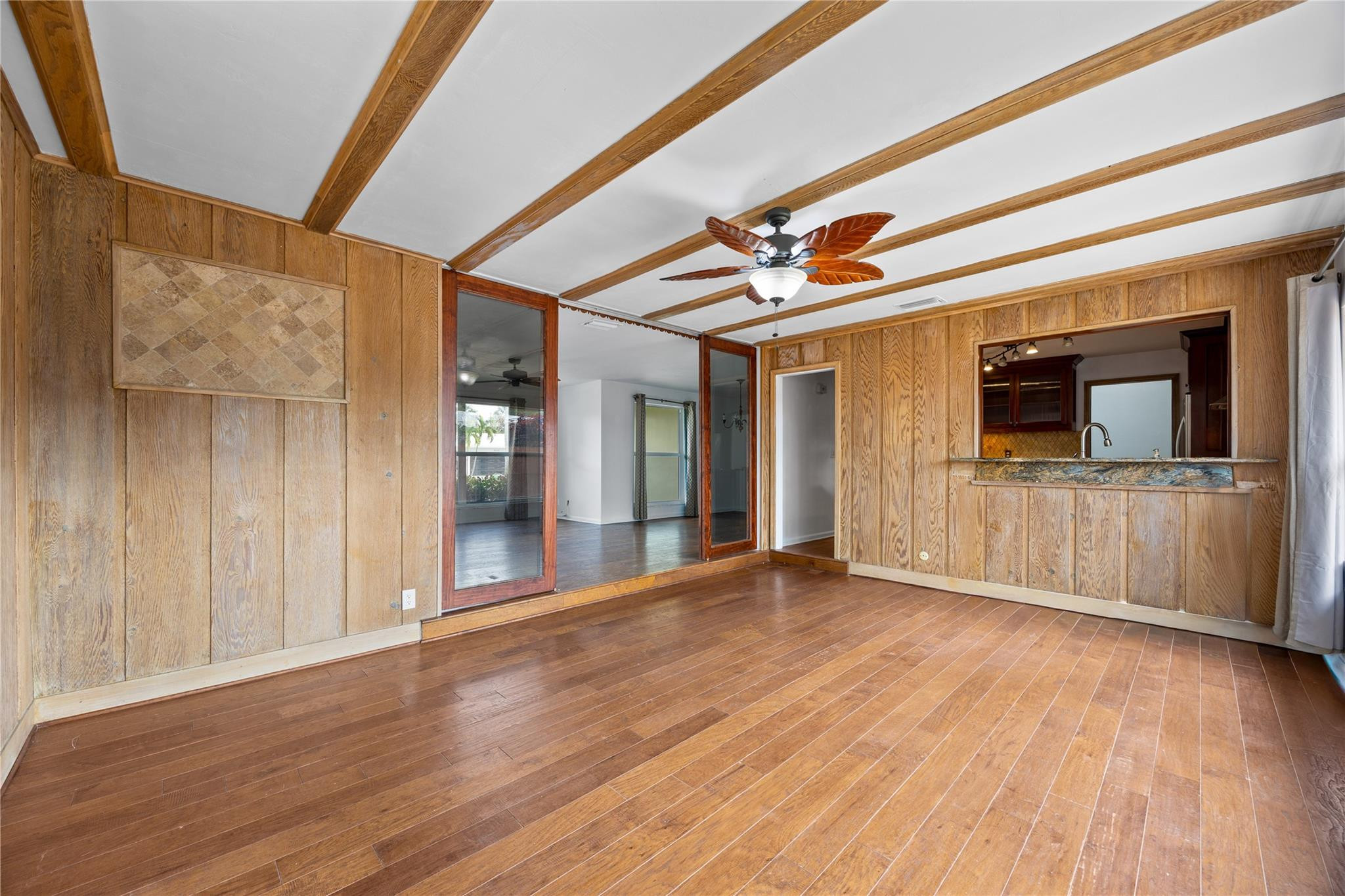 6543 Northeast 21st Road Fort Lauderdale, FL 33308 - Photo 33 of 38 a view of a room with wooden floor