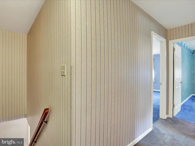 a view of elevator with wooden floor