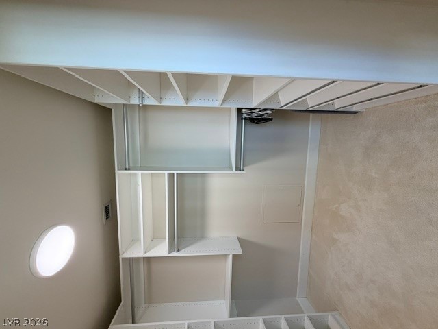 2777 Paradise Road, Unit 807 Las Vegas, NV 89109 - Photo 26 of 61 Ample shelving and hanging space defines this organized wardrobe area.