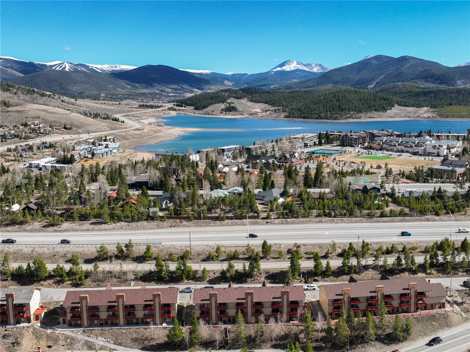 110 Evergreen Road, Unit 303 Dillon, CO 80435 - Photo 32 of 35 an aerial view of multiple house