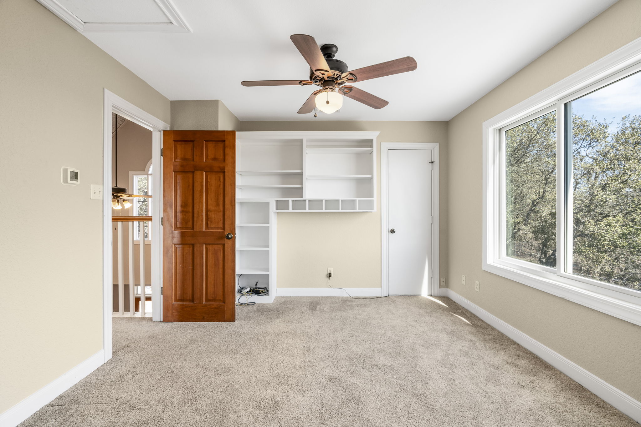 310 County Road 317 Georgetown, TX 78626 - Photo 21 of 40 Upstairs Bedroom - Has great views at the sitting area not shown