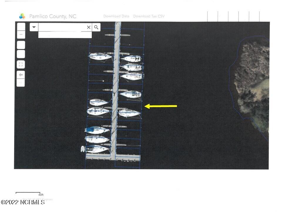 318 Old Lupton Road, Unit SLIP #24 Merritt, NC 28556 - Photo 1 of 4 boat slip aerial from County
